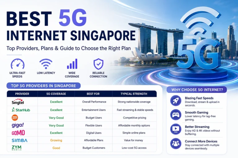 Best 5G Internet Singapore
