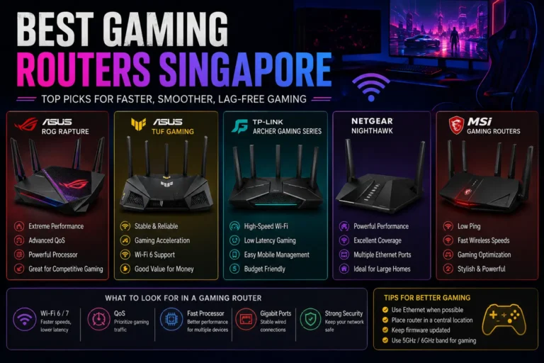 Best Gaming Routers Singapore