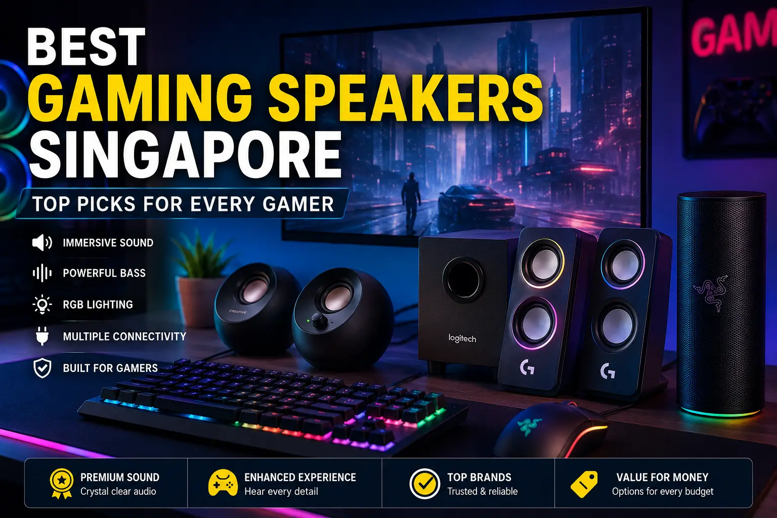 Best Gaming Speakers Singapore