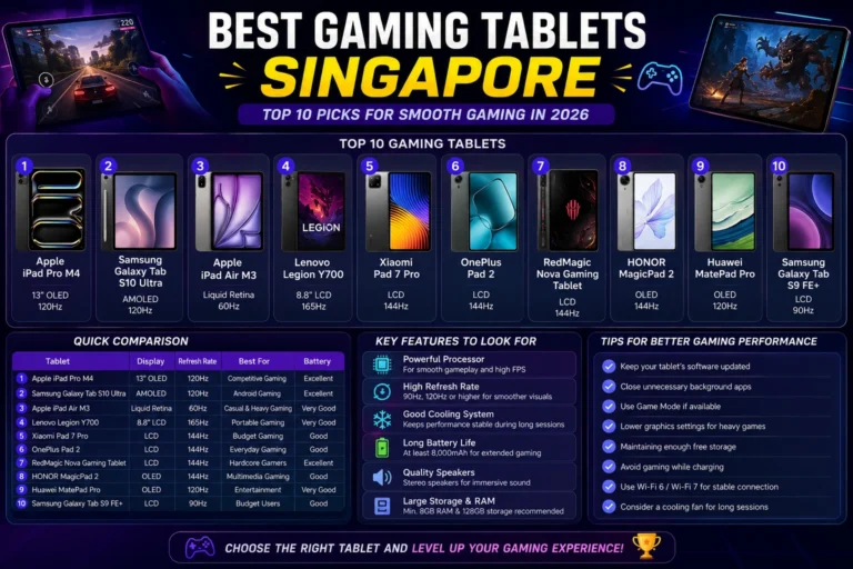 Best Gaming Tablets Singapore