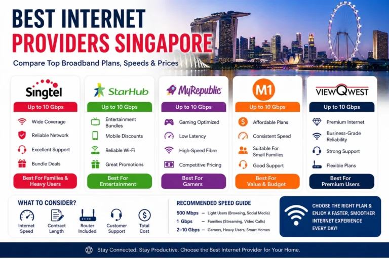 Best Internet Providers Singapore
