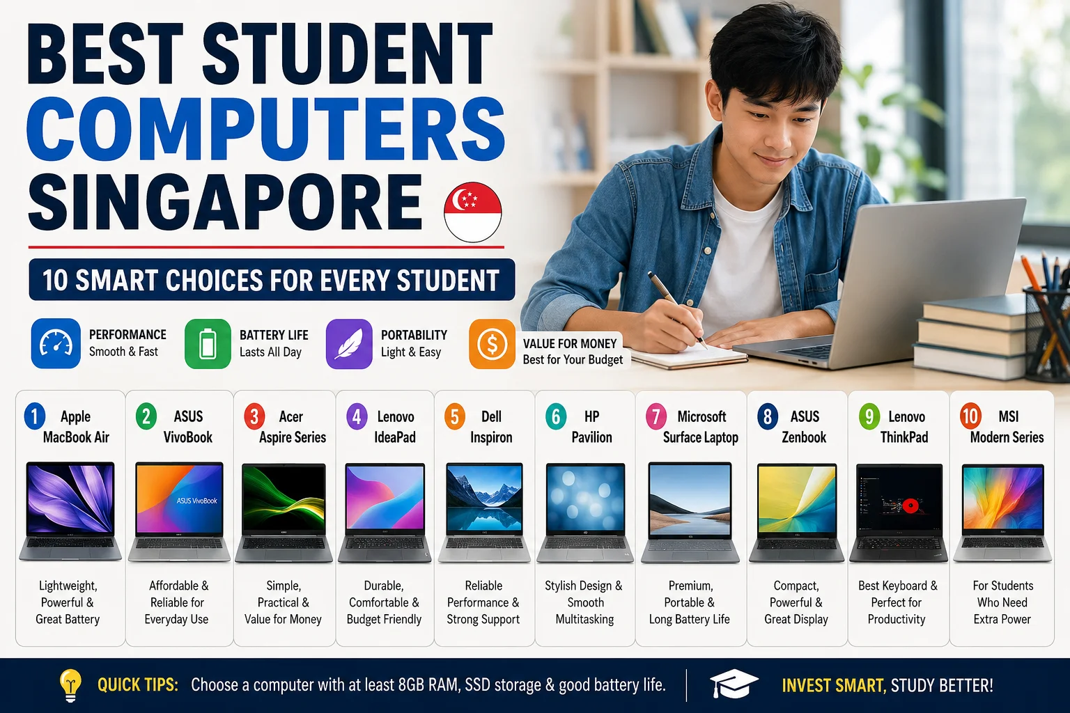 Best Student Computers Singapore