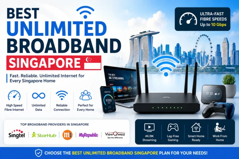 Best Unlimited Broadband Singapore