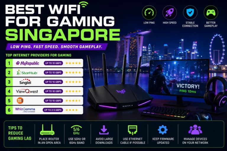Best WiFi For Gaming Singapore