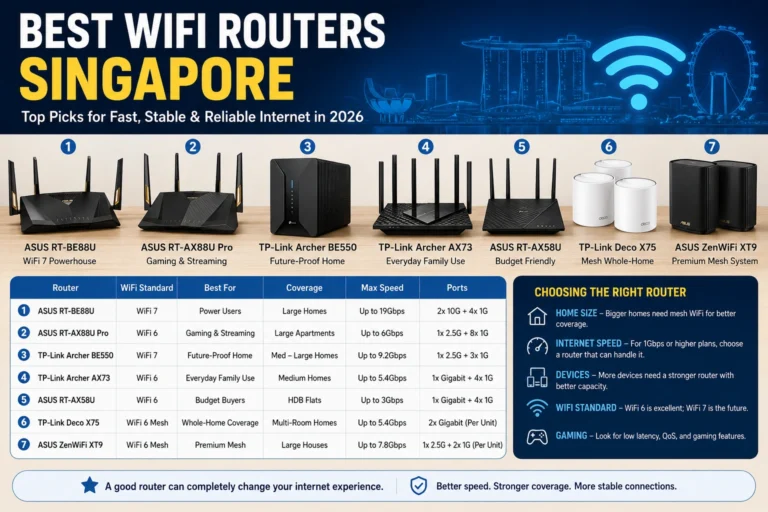 Best WiFi Routers Singapore