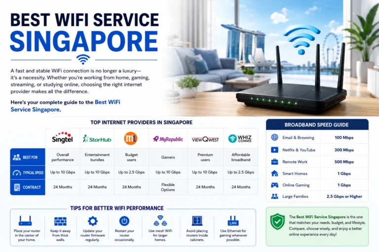 Best WiFi Service Singapore