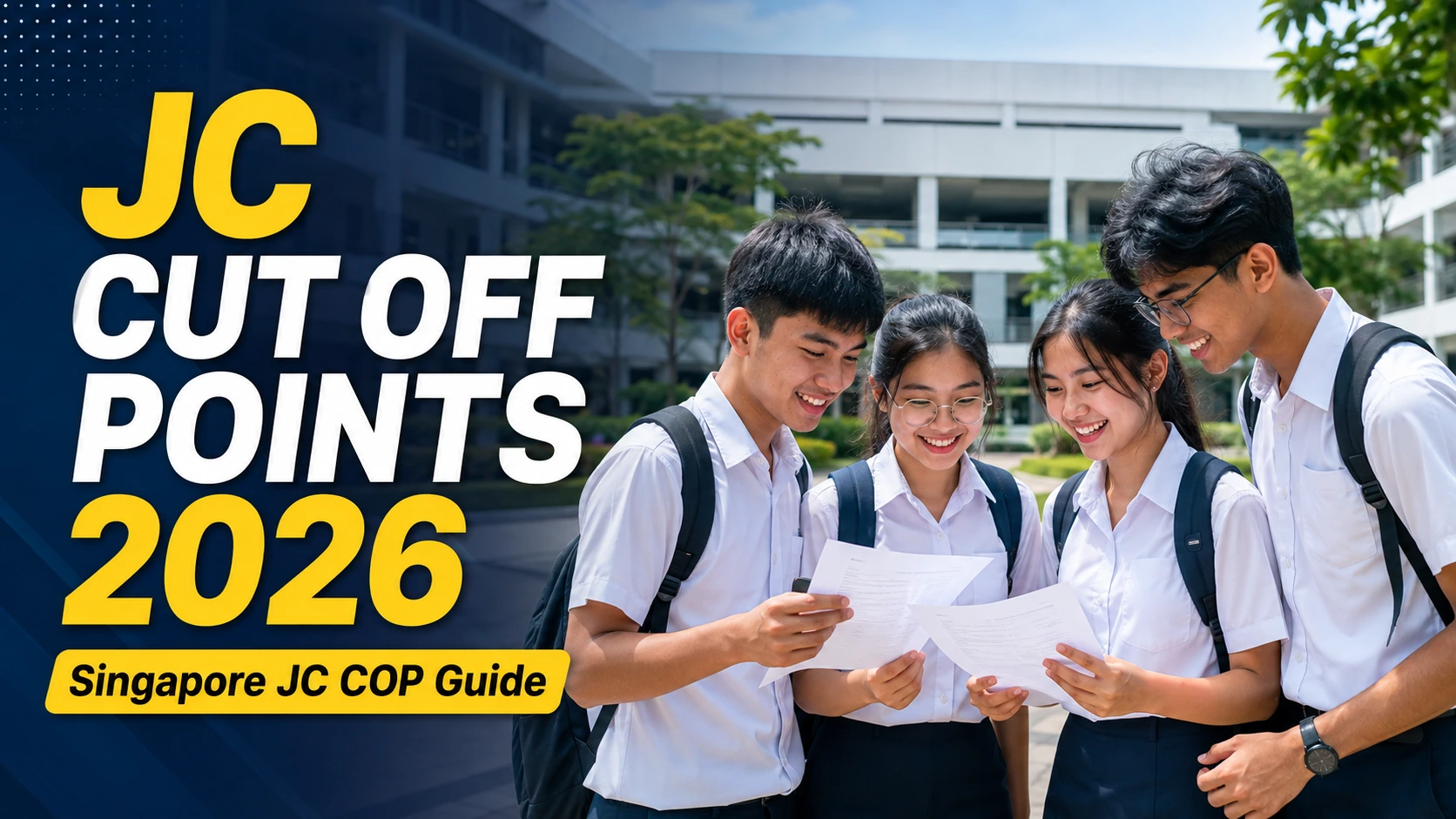 JC cut off points 2026 Singapore guide