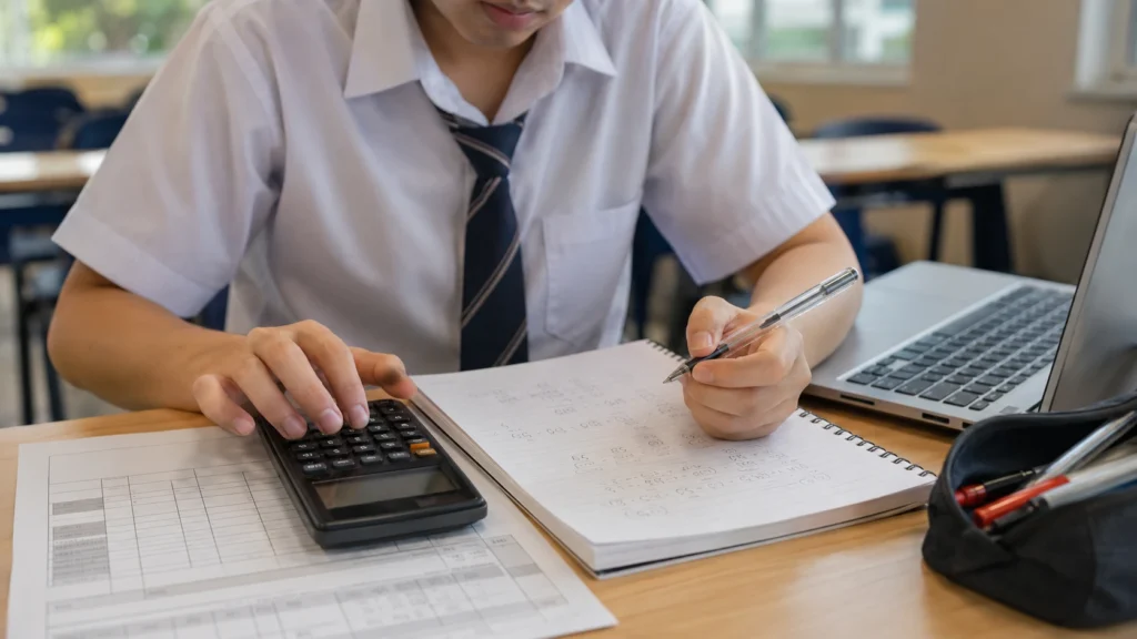 L1R5 score calculation for JC admission in Singapore