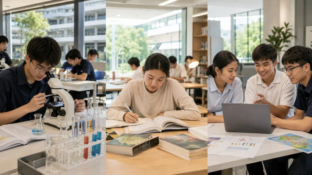 Singapore Junior College Arts Science and IB study pathways