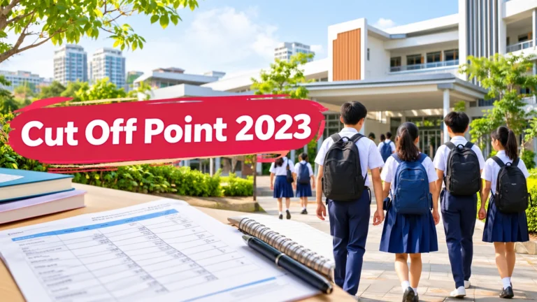 Cut off point 2023 for Singapore secondary schools