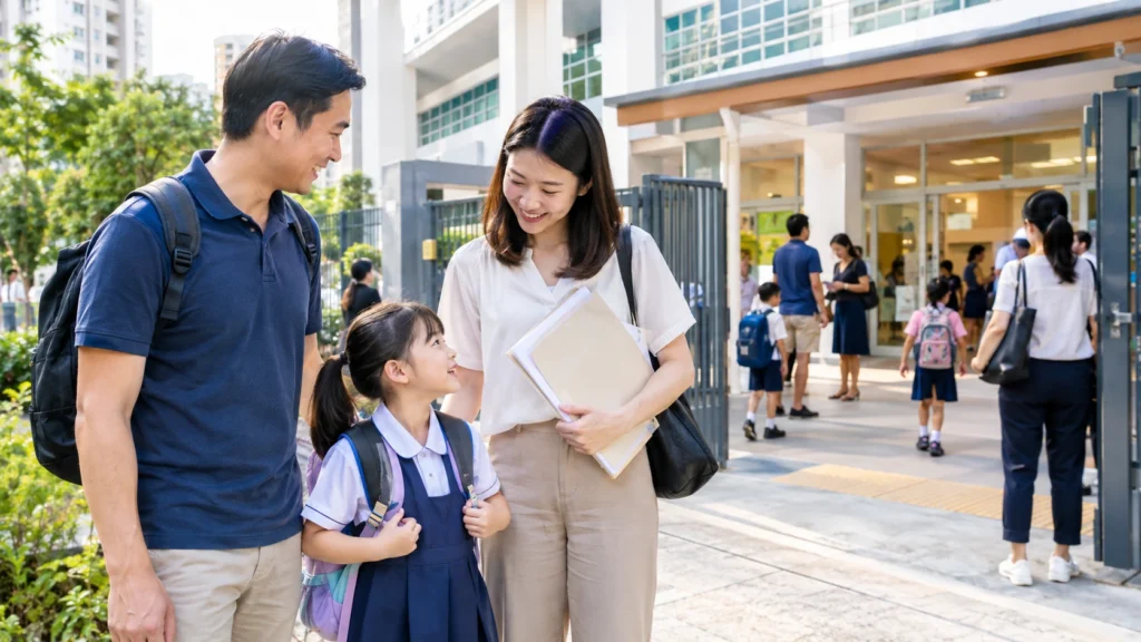 P1 registration at a Singapore primary school