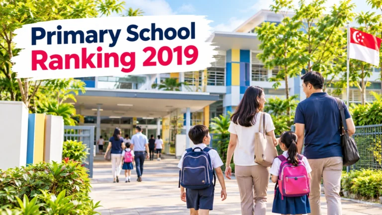 Primary school ranking 2019 Singapore schools