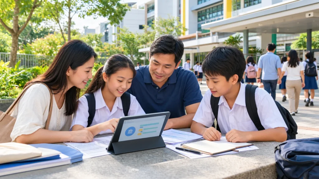 Singapore secondary school COP 2023 and PSLE score planning