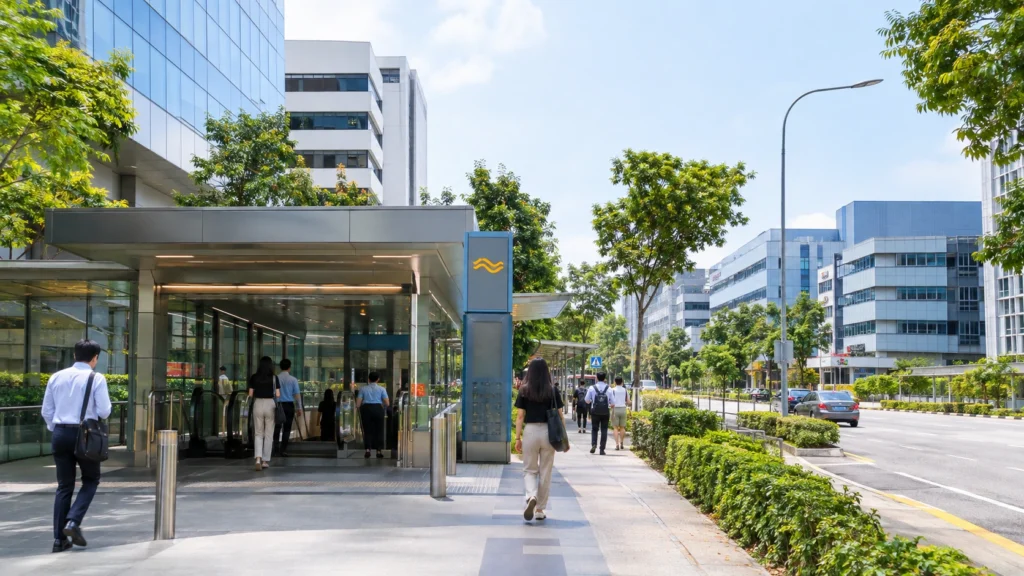 Tai Seng MRT near 18 Howard Road Singapore