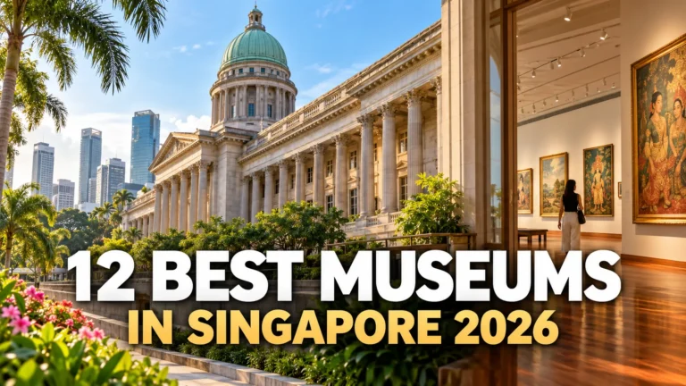 Best museums in Singapore featuring historic museum architecture